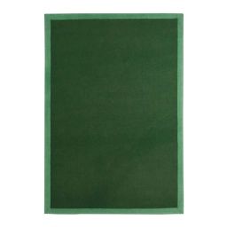 Tapis en jute vert foncé 160×230