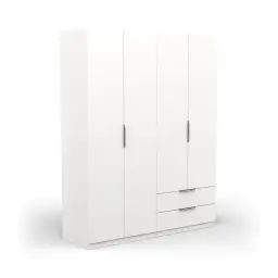 Armoire 4 portes et 2 tiroirs – L157,3 cm