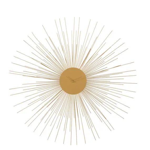 Horloge en métal doré D 95 cm CALLISTA
