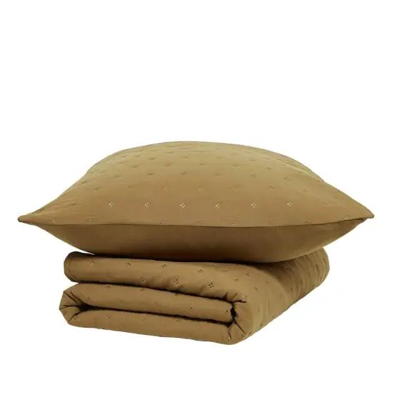 Couvre lit boutis bronze 240×260