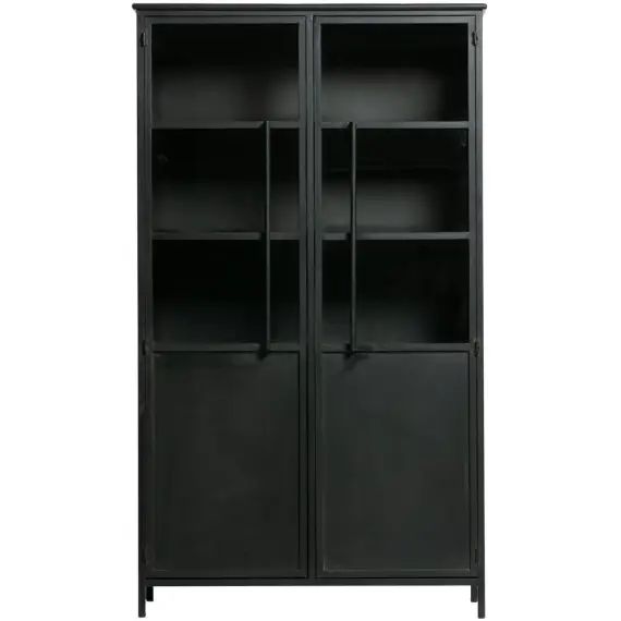 Vitrine en mÃ©tal noir