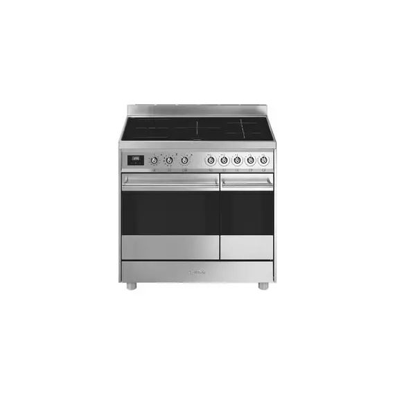 Piano de cuisson Smeg 90cm Induction Inox – C92IPX9