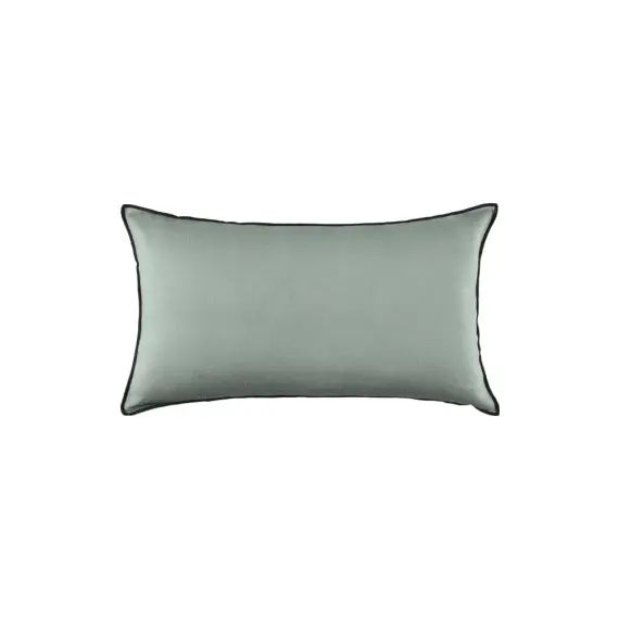 Housse de coussin 28×47 cm Vert et bourdon noir