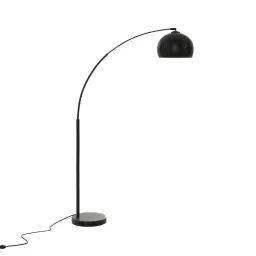 Lampadaire en métal noir