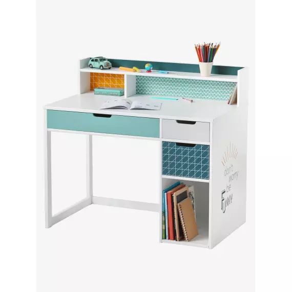 Bureau enfant LIGNE FUNNY bleu