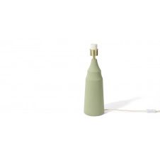 Toblino, lampe de table sans abat-jour, vert clair olive