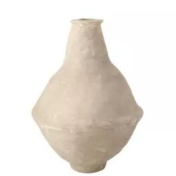 Vase beige H90cm
