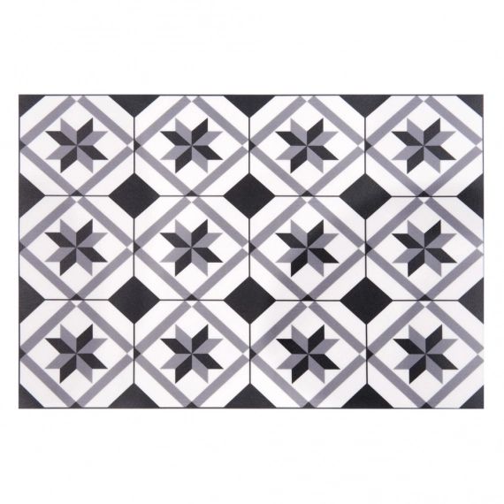 Set de table en vinyle motifs carreaux de ciment 30×45
