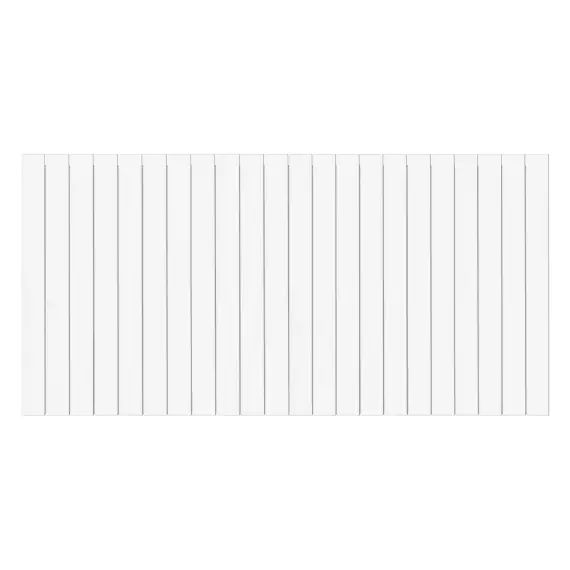 Tête de lit verticale en bois couleur blanche 200x75cm