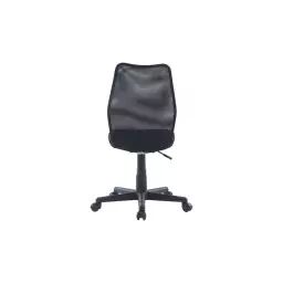 Chaise de bureau  LUCAS coloris noir