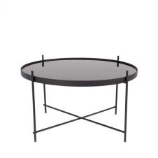 Table basse design ronde Large noir