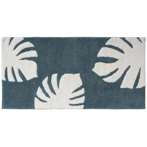 Tapis de bain fantaisie 60x120cm coton Sauge Forest