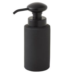 Distributeur de savon en céramique noir