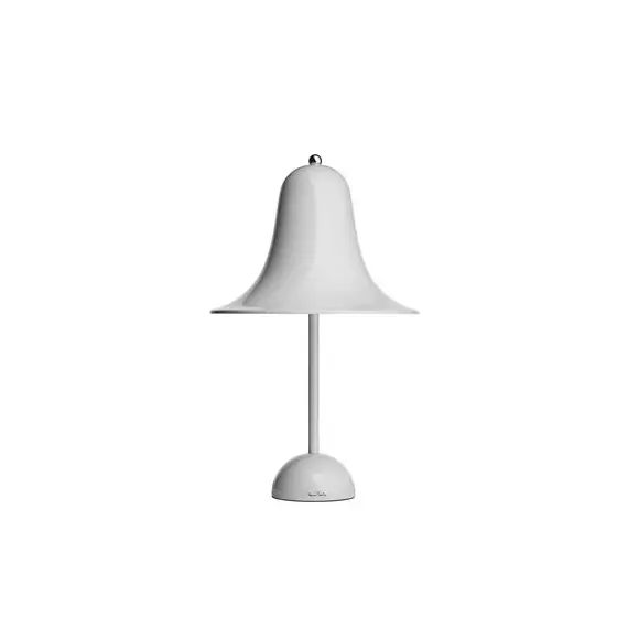 Lampe de table Pantop en Métal, Métal peint – Couleur Gris – 200 x 34.34 x 38 cm – Designer Verner Panton
