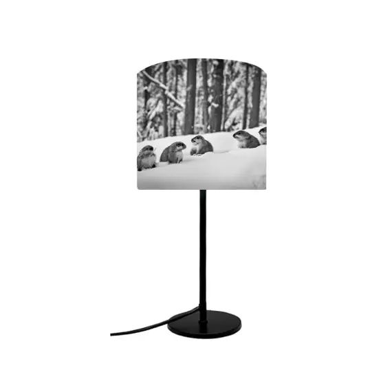 Lampe de Chevet  Tribu Marmotte D: 20 x H: 42