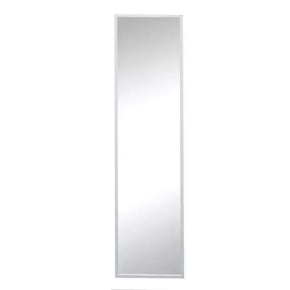 Miroir rectangulaire Pure blanc, l.40 x H.160 cm