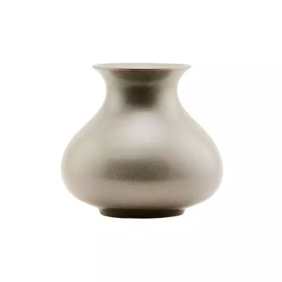 Vase en céramique marron H23