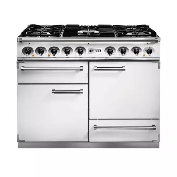 Piano de cuisson FALCON F1092DXDFWH/NM Mixte blanc