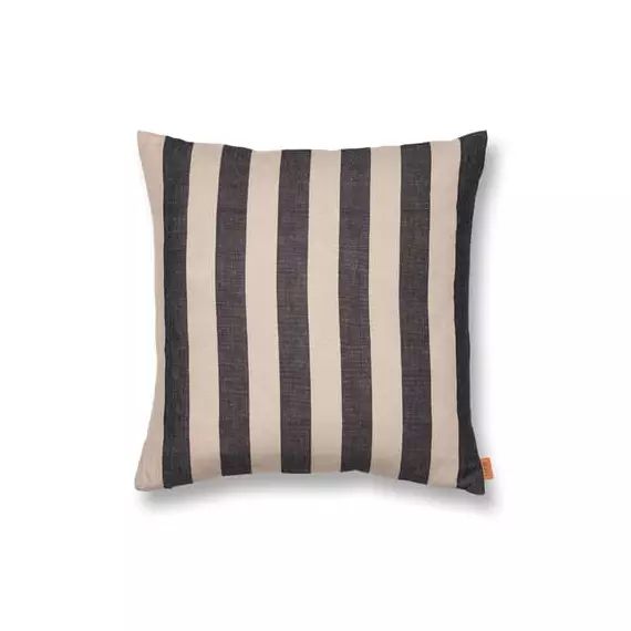 Coussin Coussins en Tissu, Coton – Couleur Noir – 33.47 x 33.47 x 33.47 cm – Designer Trine Andersen