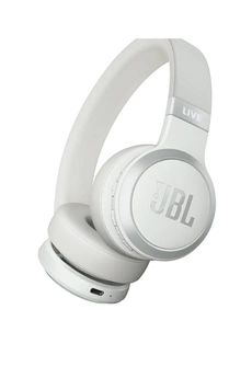 Casque audio Jbl Live 670 NC Blanc, Casque Supra-Auriculaire sans fil a reduction de bruit adaptative