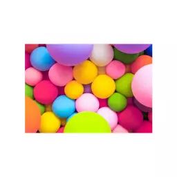 Papier peint Balles colorées