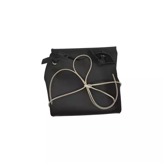 Tablier Accessoire cuir en Cuir, Laiton – Couleur Noir – 20 x 20 x 5 cm