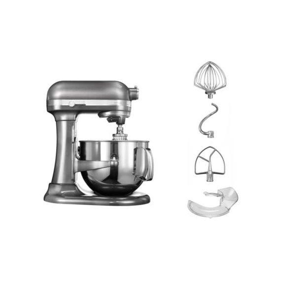 Robot pâtissier KITCHENAID 5KSM7580XEMS ARTISAN GRIS ETAIN