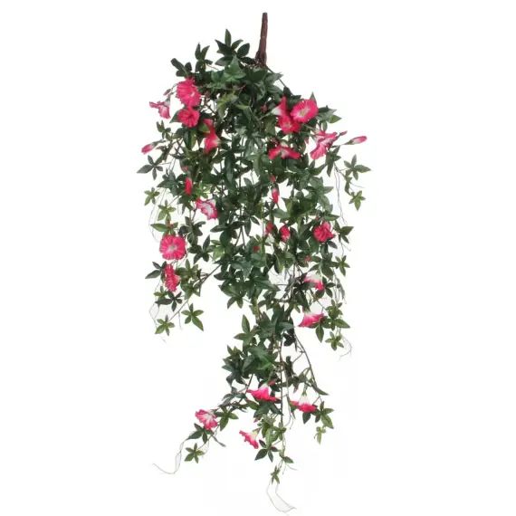 Pétunia plante artificielle suspendue fuchsia H80