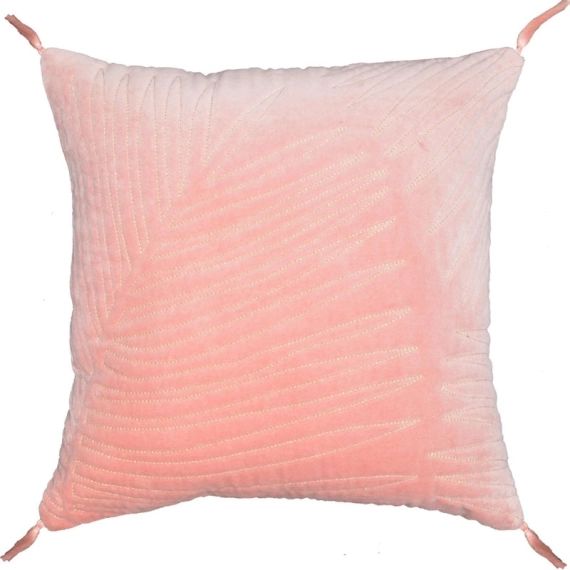 Coussin Clark, rose l.45 x L.45 cm