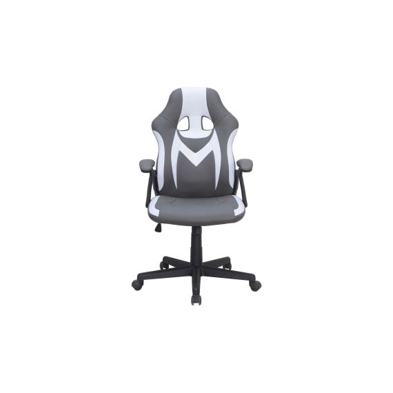 Fauteuil de bureau RACER coloris noir/blanc