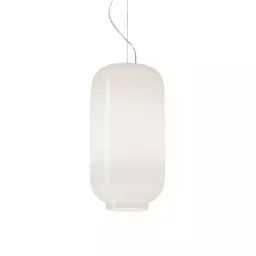 Lampe connectée Chouchin en Verre, Verre soufflé verni – Couleur Blanc – 36.64 x 36.64 x 43 cm – Designer Ionna Vautrin