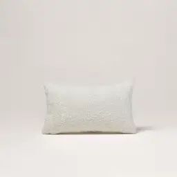 Housse de coussin 28×47 cm Ivoire