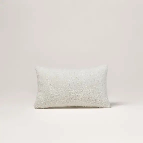 Housse de coussin 28×47 cm Ivoire