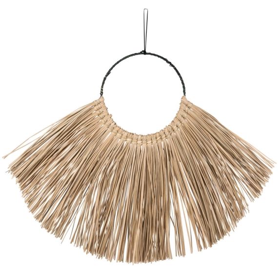 Déco murale en fibre de coco 70×52