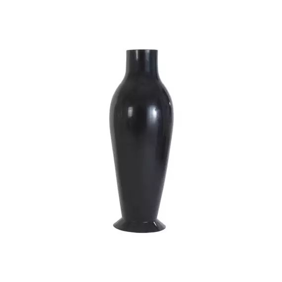 Pot de fleurs en Plastique, Polycarbonate – Couleur Noir – 61 x 61 x 164 cm – Designer Philippe Starck