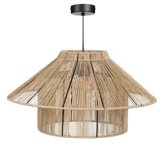 Suspension en jute marron clair D50