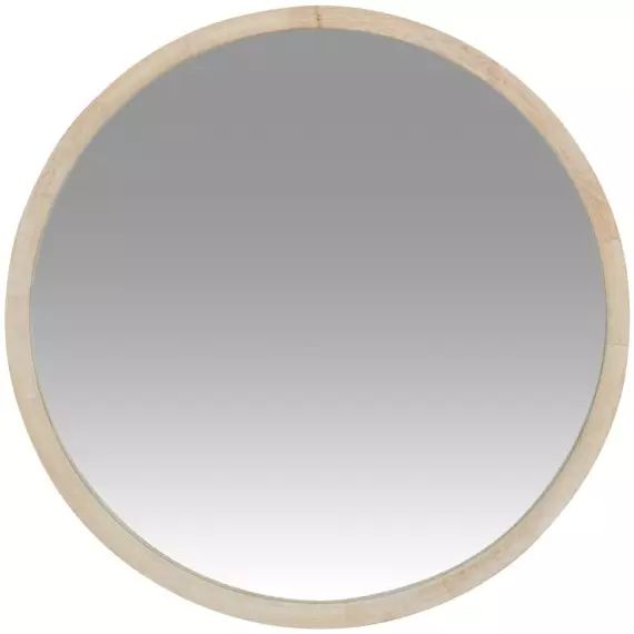 Miroir rond blanc D70