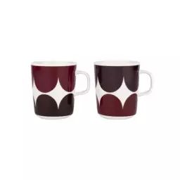 Mug Tasses & mugs en Céramique, Grès – Couleur Violet – 8 x 8 x 9.5 cm – Designer Maija Isola