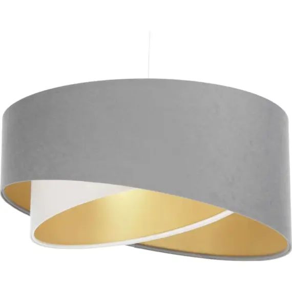 Suspension Tissu Gris 45x45x21 cm