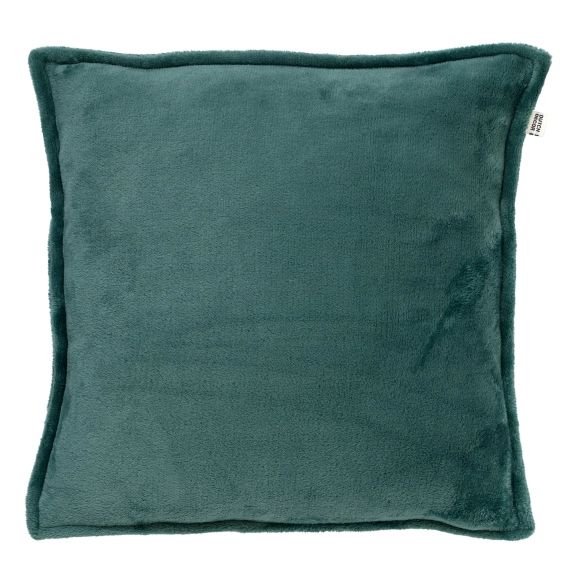 Coussin – vert en velours 45×45 cm uni