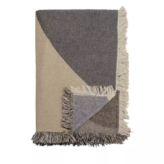 Tasja – Plaid en coton 130x160cm – Couleur – Multicolore