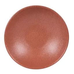 lot de 6 – Assiette creuse   terra 19 cm  en grès  orange