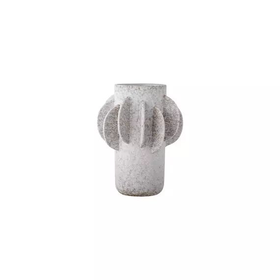 Vase Vases en Céramique, Grès émaillé – Couleur Beige – 26.21 x 26.21 x 22 cm