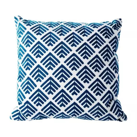 Coussin 45×45 cm RUSTY Bleu