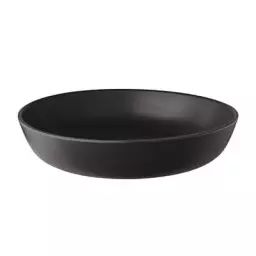 Assiette creuse Nordic Kitchen en Céramique, Grès – Couleur Noir – 22.89 x 22.89 x 22.89 cm – Designer The Tools