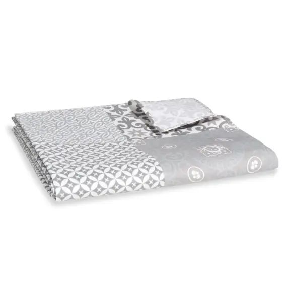 Nappe enduite grise 150 x 250 cm SERA
