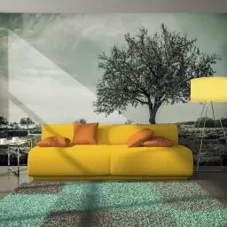 Papier peint panoramique arbre vintage 200×154 cm