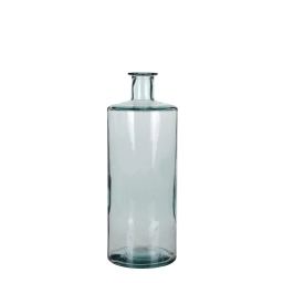 Vase bouteille en verre recyclé H40