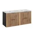 image de meuble double vasque scandinave