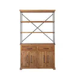 Buffet haut bois et acier L124